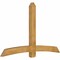 Ekena Millwork Bellingham Rough Sawn Timber Gable Bracket, Western Red Cedar, 84"W x 53"H x 4"D x 6"F, 15/12 Pitch GBW084X53X0406BEL00RWR - alternate 3